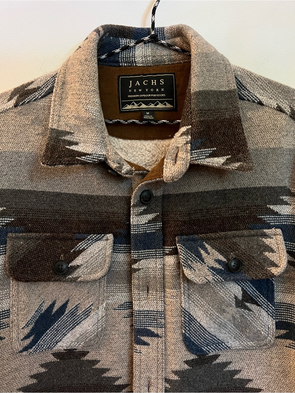 Men’s Wool Patterned Jacket - Picture 5 of 8